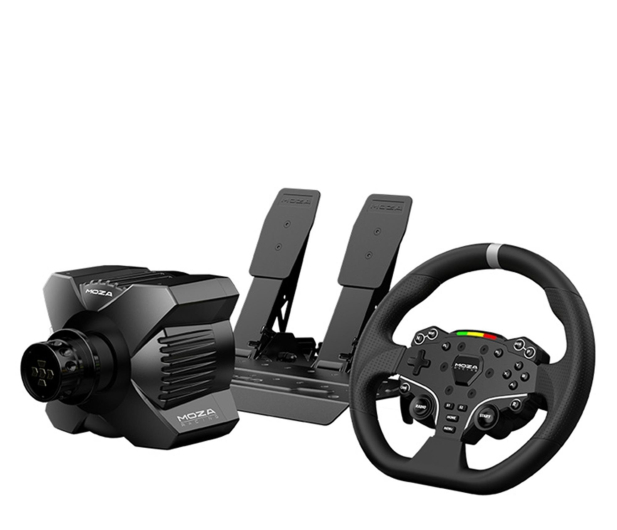 Moza Baza R3 + kierownica + pedały SRP-Lite + zaciski RS074 (PC) - 1365371 - zdjęcie 2